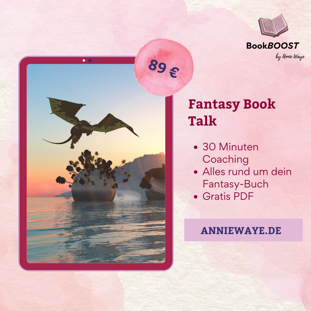 BookBOOST Autoren-Coaching: Coaching zu deinem Fantasy-Roman