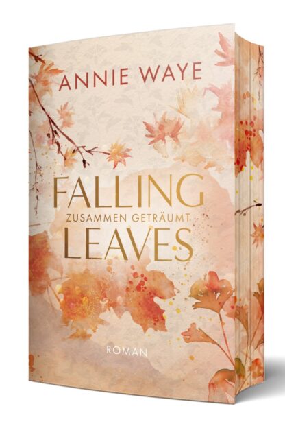 "Falling Leaves - Romance signiert mit Farbschnitt